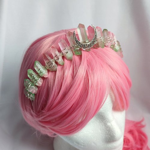 SPRING Titanium Quartz Crystal Crown