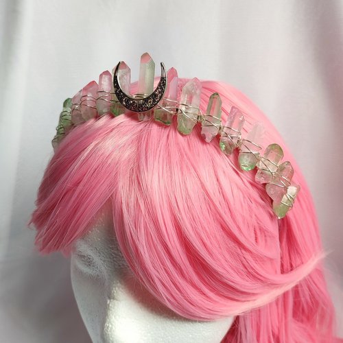 SPRING Titanium Quartz Crystal Crown