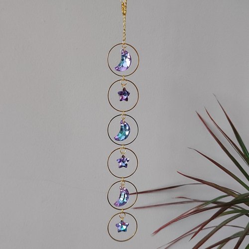 Moon, Star, Heart and Butterfly Suncatchers