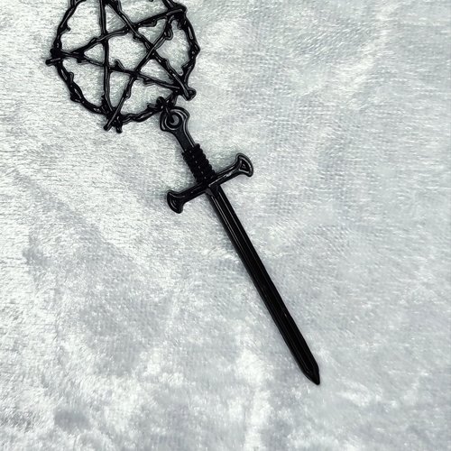 Pentacle Sword Earrings