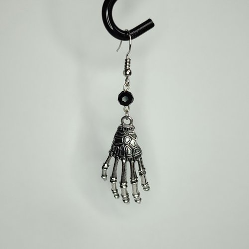 Skeleton Hand Earrings
