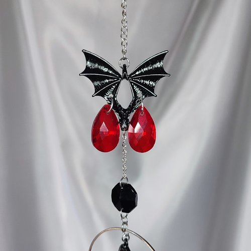 Gothic Bat Suncatcher