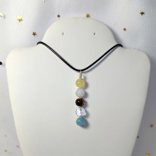 Gemini Gemstone Pendant