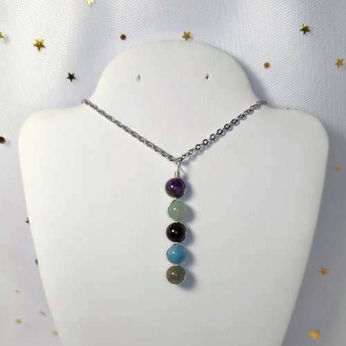 Pisces Gemstone Pendant