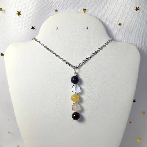 Libra Gemstone Pendant