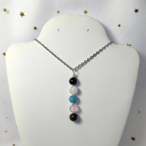 Cancer Gemstone Pendant
