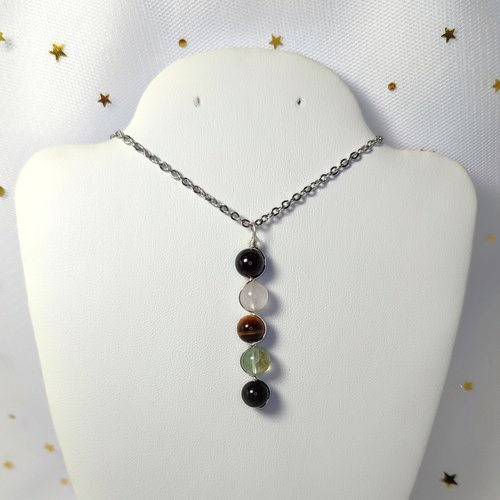 Capricorn Gemstone Pendant