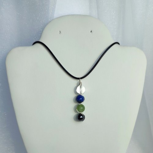 Study and Learning Gemstone Pendant