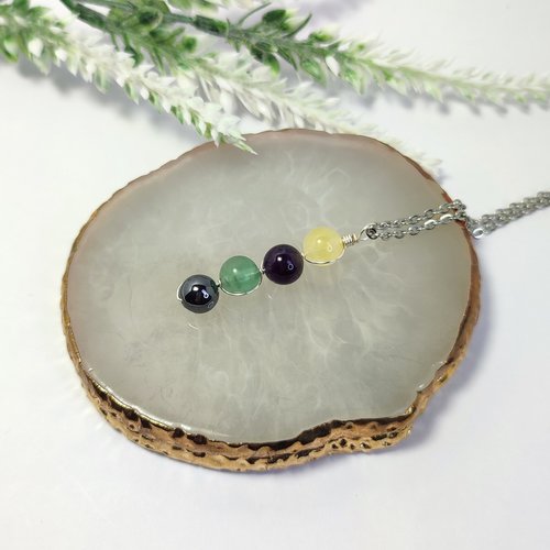 Sobriety Gemstone Pendant
