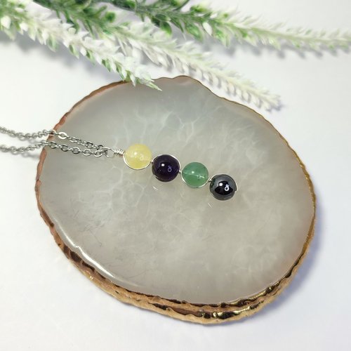 Sobriety Gemstone Pendant