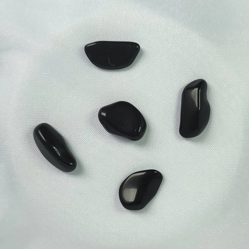 Obsidian Wire Wrapped Pendant in Silver