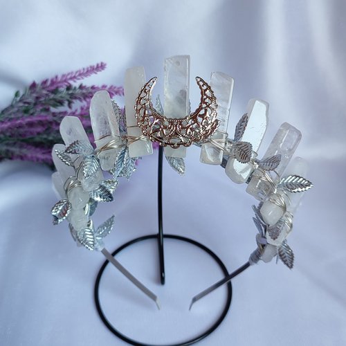 ARWEN Quartz Crystal Crown