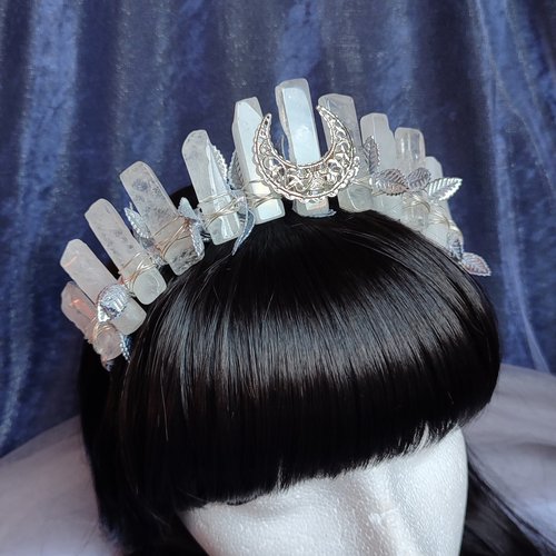 ARWEN Quartz Crystal Crown