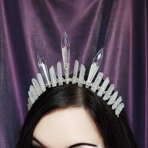 ICE QUEEN Quartz Crystal Crown