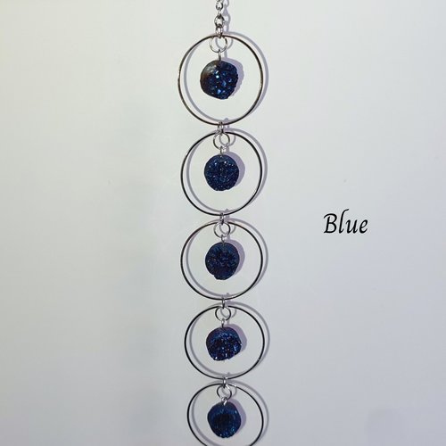 Mini Druzy Quartz Suncatcher