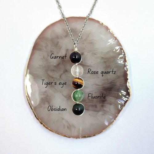 Capricorn Gemstone Pendant