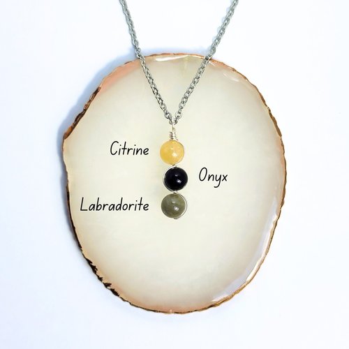 Evil Entity Protection Gemstone Pendant