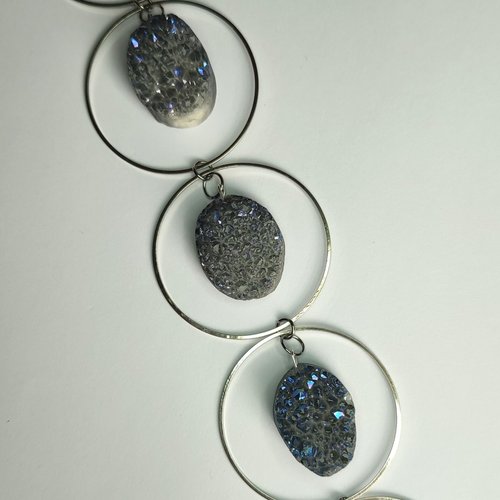 Druzy Quartz Suncatcher