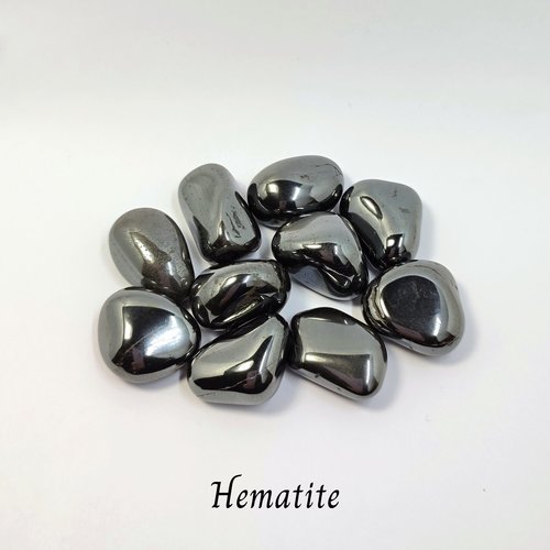 Psychic ability and development crystal set with amethyst, lapis lazuli, hematite, black obsidian and information card.