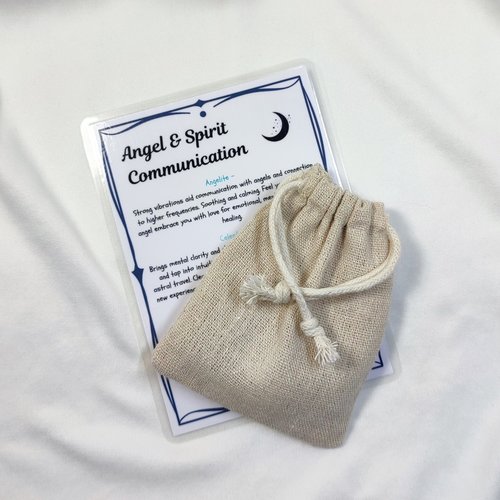 Angel & Spirit Guide Communication Crystal Set with Guide