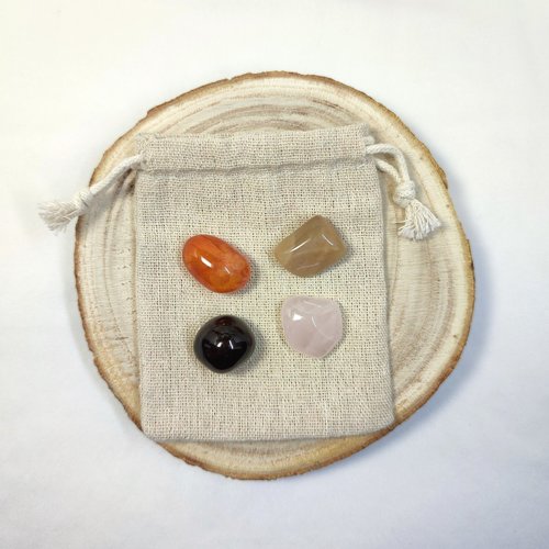 Romance & Relationships Crystal Set with Guide