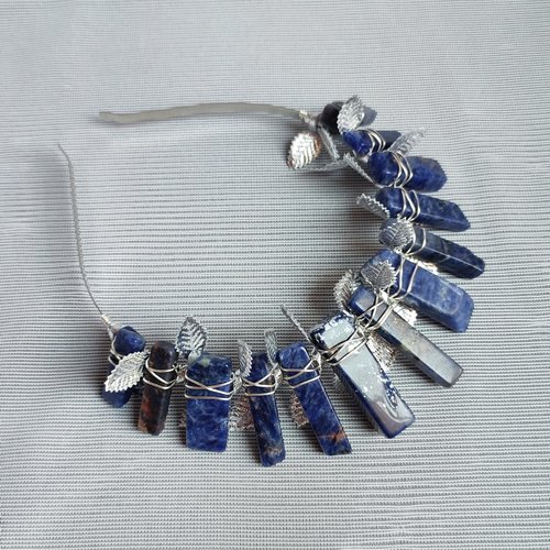 SKYE Sodalite Crystal Crown