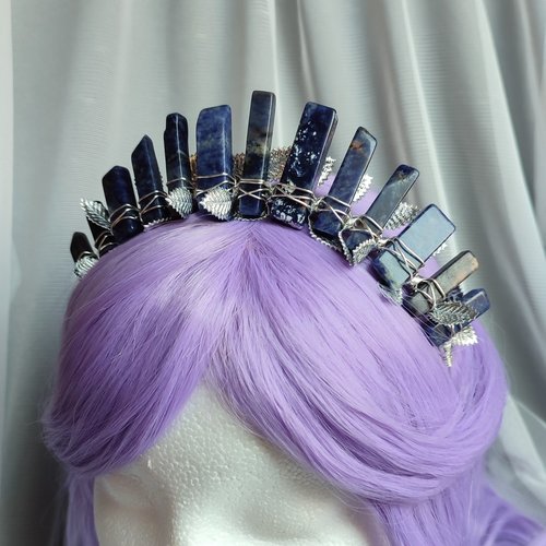 SKYE Sodalite Crystal Crown