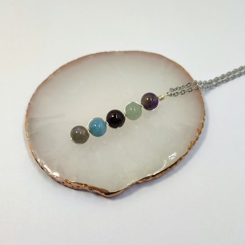 Pisces Gemstone Pendant
