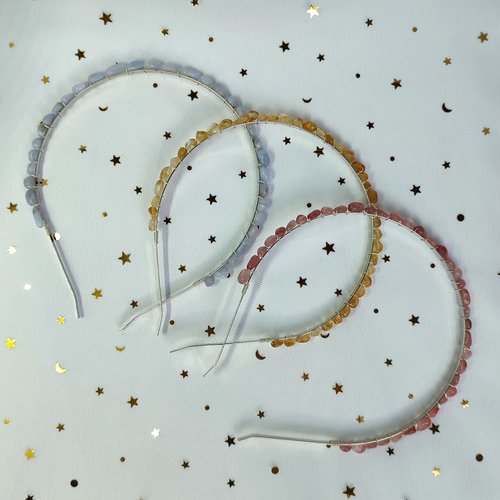 Gemstone Bead Headbands