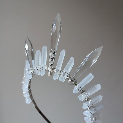 ICE QUEEN Quartz Crystal Crown