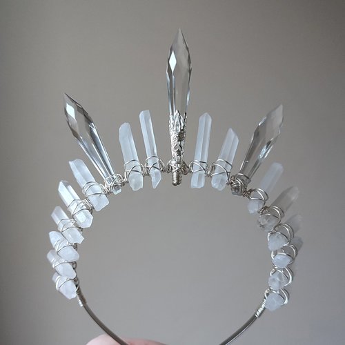 ICE QUEEN Quartz Crystal Crown