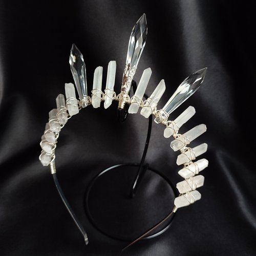 ICE QUEEN Quartz Crystal Crown