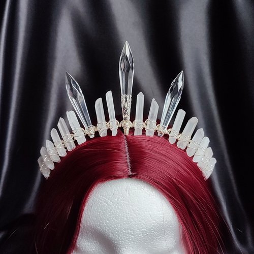 ICE QUEEN Quartz Crystal Crown