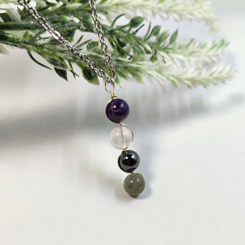 Empath Protection Gemstone Pendant