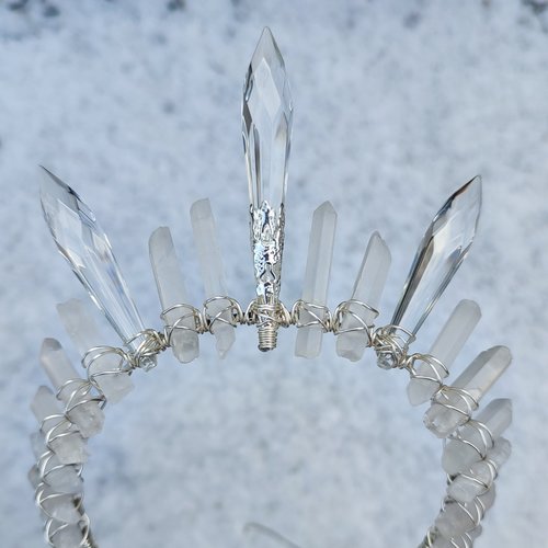 ICE QUEEN Quartz Crystal Crown