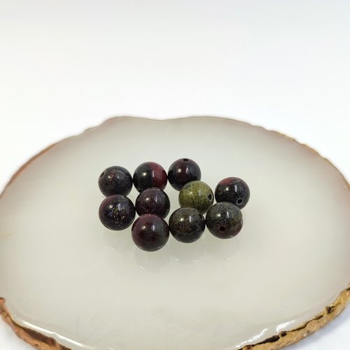 Bloodstone Beads 8mm