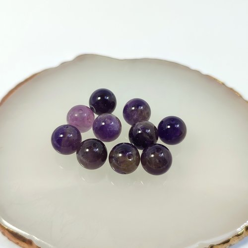 Amethyst Beads 8mm