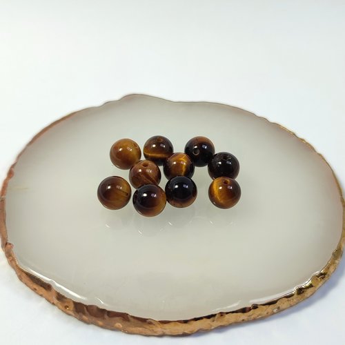 Tiger's Eye Beads 8mm