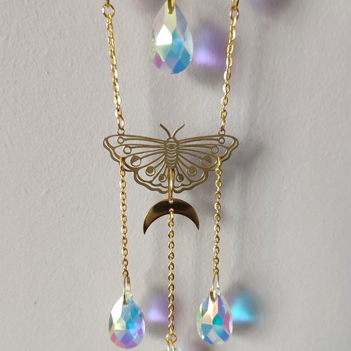 Butterfly Moon Suncatcher