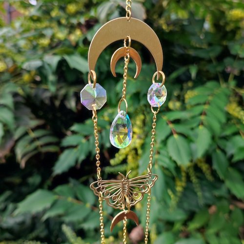 Butterfly Moon Suncatcher