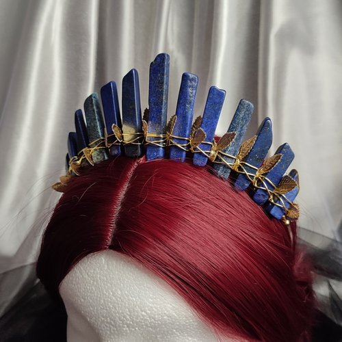 THEIA Lapis Lazuli Crystal Crown