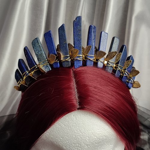 THEIA Lapis Lazuli Crystal Crown