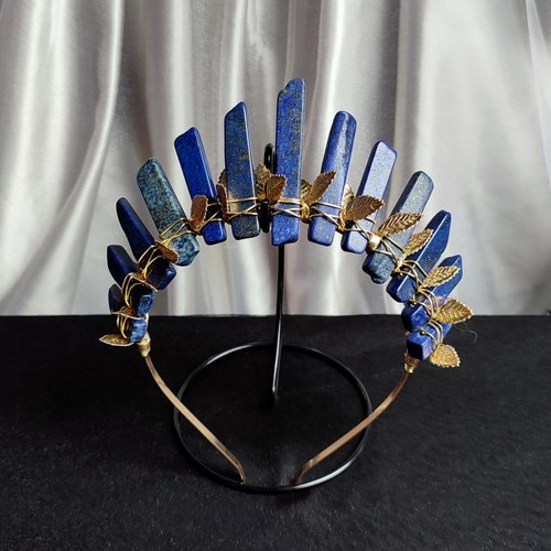 THEIA Lapis Lazuli Crystal Crown
