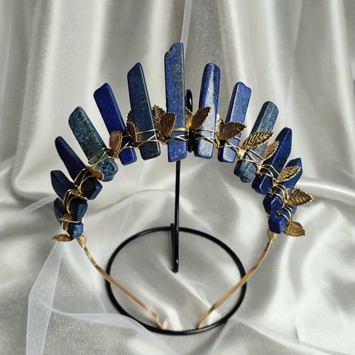 THEIA Lapis Lazuli Crystal Crown