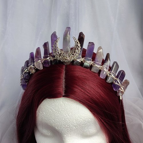 DREAMER Amethyst Crystal Crown