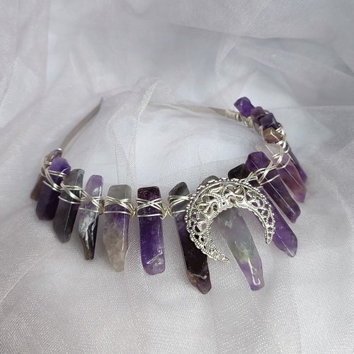 DREAMER Amethyst Crystal Crown