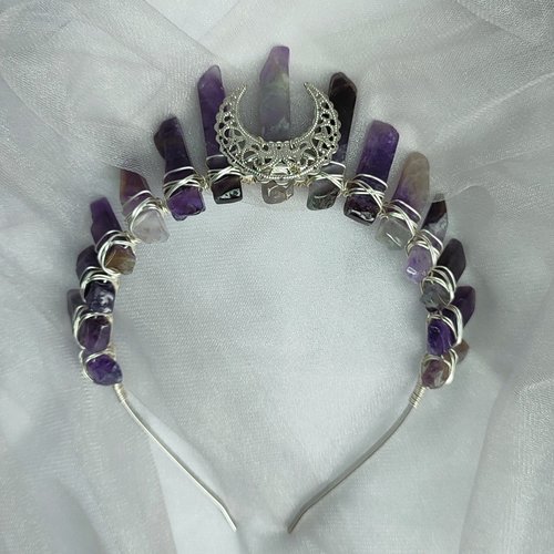 DREAMER Amethyst Crystal Crown