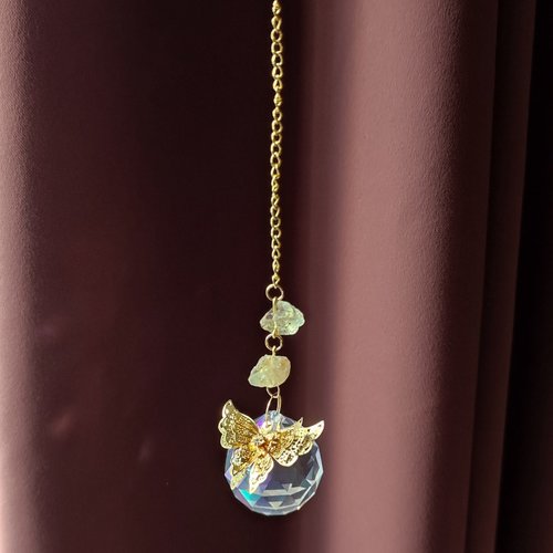 Citrine Butterfly Suncatcher