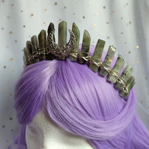MOONSHINE Labradorite Crystal Crown