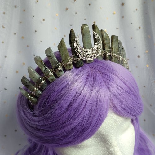 MOONSHINE Labradorite Crystal Crown